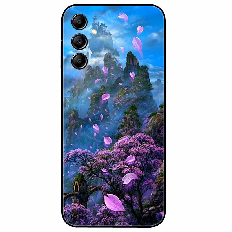 Силиконовый чехол для телефона Samsung Galaxy A54 5G A34 A14 A24 Чехол Защитный Мягкий ТПУ Кошка Para Funda для SAMSUNG A54 A 54 Модный