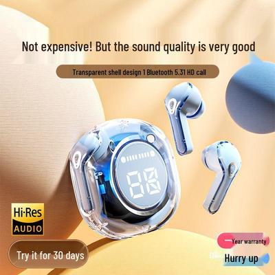 2025 Прозрачные беспроводные Bluetooth-наушники с шумоподавлением