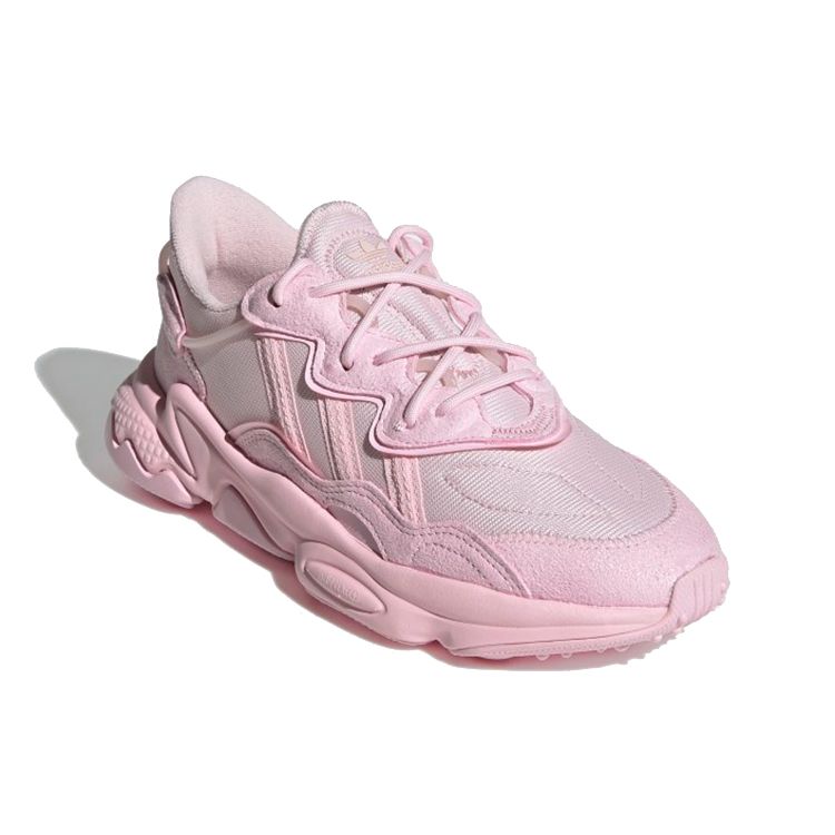 Adidas Прозрачные розовые женские кроссовки Ozweego FX6094