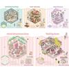 3D Landscape Stickers Multi Style Landscape Notebook Sticker Creative Hand Account Stickers