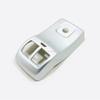 For Ford Kuga Escape   ABS Matte Central Dashboard Panel Rear Seat Air Conditional Vent Cover Trim Accessories Sticker