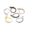 20pcs/lot 15*10mm French Lever Earring Hooks Wire Settings Base Hoops Earrings for DIY Jewelry Making Supplies