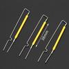 10Pcs 3V Led Filament Bulb Lamp Parts Ceramic Spot Welding Filament Wire