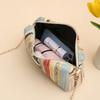 Girlish Color Straw Shoulder Bag Multifunctional, Portable and Perfect As a Women's Camera or Cosmetics Bag