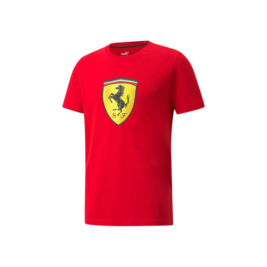 Puma Scuderia Ferrari Fashionable Short Sleeve T-Shirt Men Tops Racing-Red 531691-02