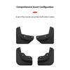 For Tesla Model Y Juniper 2025 Car Wheel Mud Flaps Splash Guards MudFlaps Front Rear Fender New Upgrade TPE Mudguards Protector