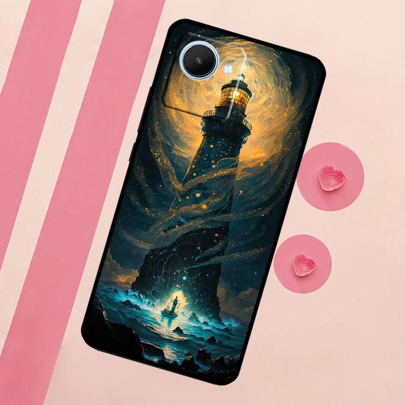 Чехол Lighthouse для Realme 11 Pro Plus 10 9 GT Neo 5 3 3T C11 C15 C25s C21Y C30 C31 C33 C35 C53 C55