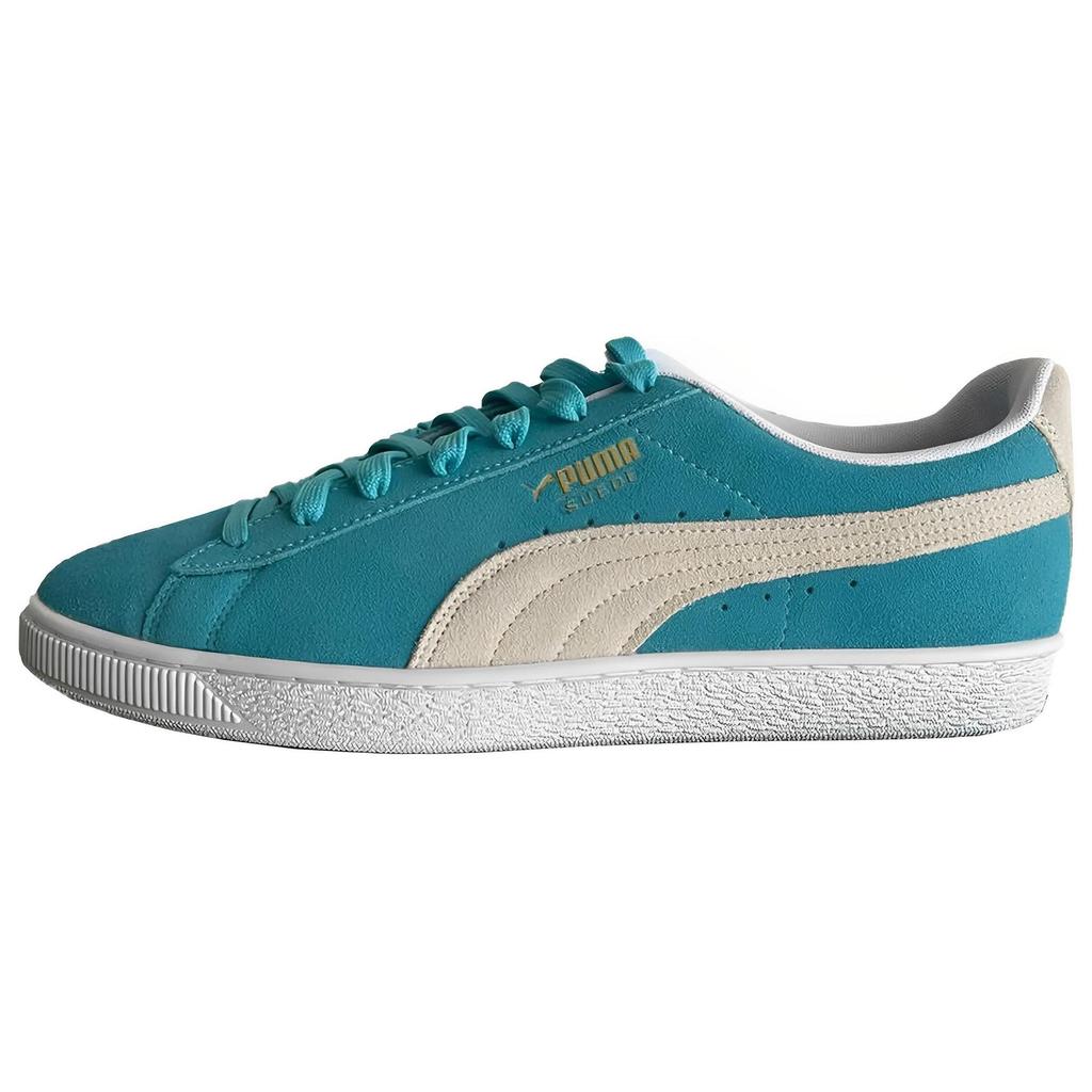 Puma Suede Classic 21 Maersk Unisex Sneakers Blue Bluefish White 388728-01