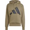 Adidas Essentials Sportswear Comfortable Hoodie With Brand Logo Long Sleeve Sweatshirt Men Sweatshirt Olive Black JE8892