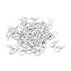 50pcs 7x12mm Lobster Claw Clasps DIY Jewelry Fastener Hook Necklace DIY Fasteners