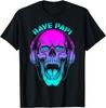 Rave Papi EDM Музыкальный Фестиваль Триповый Череп DJ Наушники Футболка