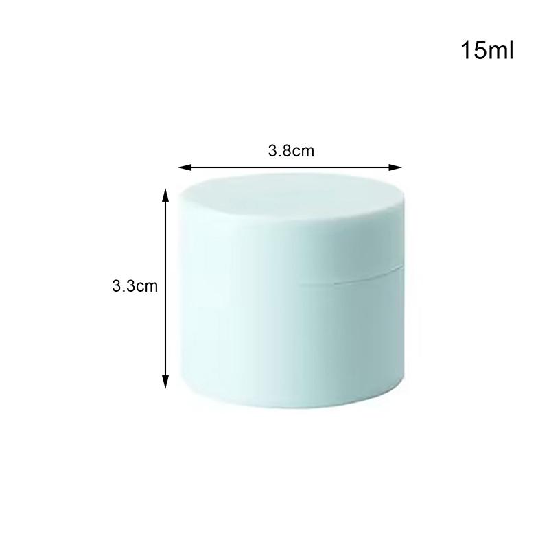 Empty 5/15/20/30/50Ml Travel Small Covers Plastic Cosmetic Pot Jars With Lids For Face Cream Lip Balm Containers Makeup Box