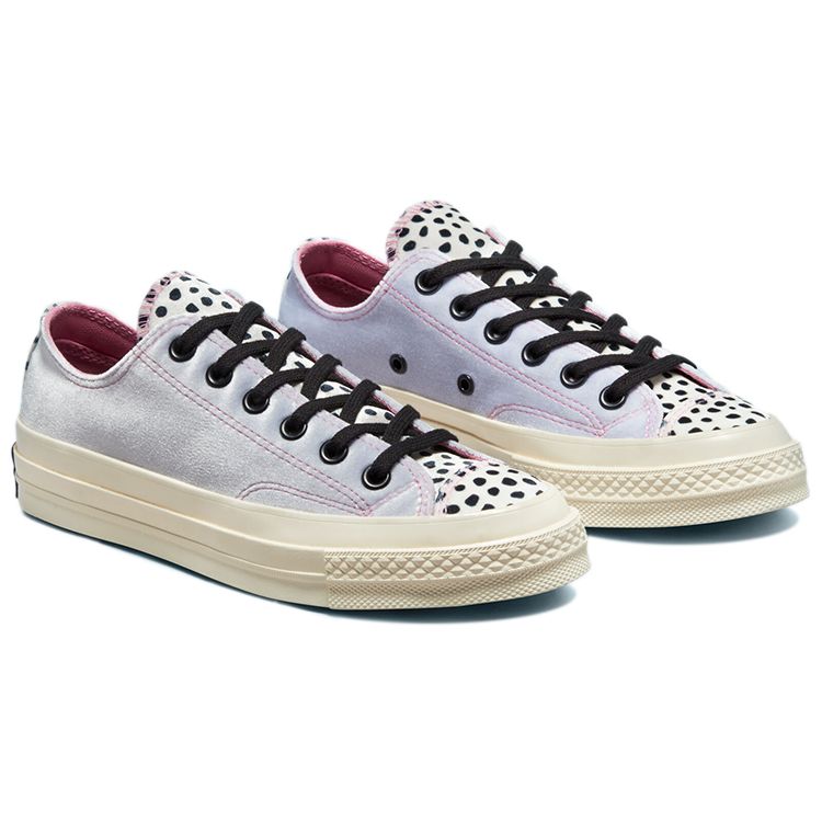 Converse Кеды Chuck Taylor All Star 1970-х годов с низким верхом из парусины Женские кроссовки Светло-голубые 572204C