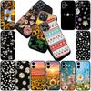Чехол для телефона Apple iPhone 17 Air 12 13 Pro Max Mini ProMax 7 + 8 Plus 7+ 8+ Мягкий чехол Подсолнух Свежий Маленький цветок Ромашки