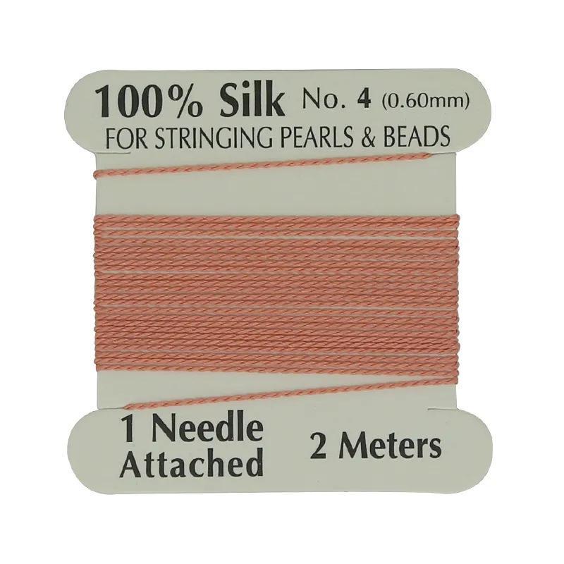 Silk Thread for Jewelry Making 0.6mm 2 Meters Multicolor Tear-Resistant Cord for Women DIY Bracelet Necklace Hobby Crafts