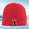 Pingu holding fish black background stars Men Women Unisex Knitted Hat Beanie Pullover Cap Winter Thermal Warm Christmas Outdoor