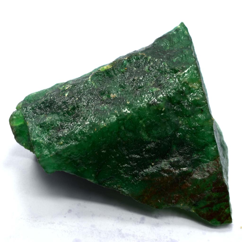 Natural Green Emerald Uncut Rare Rough 119 Ct CERTIFIED Flawless Gemstone