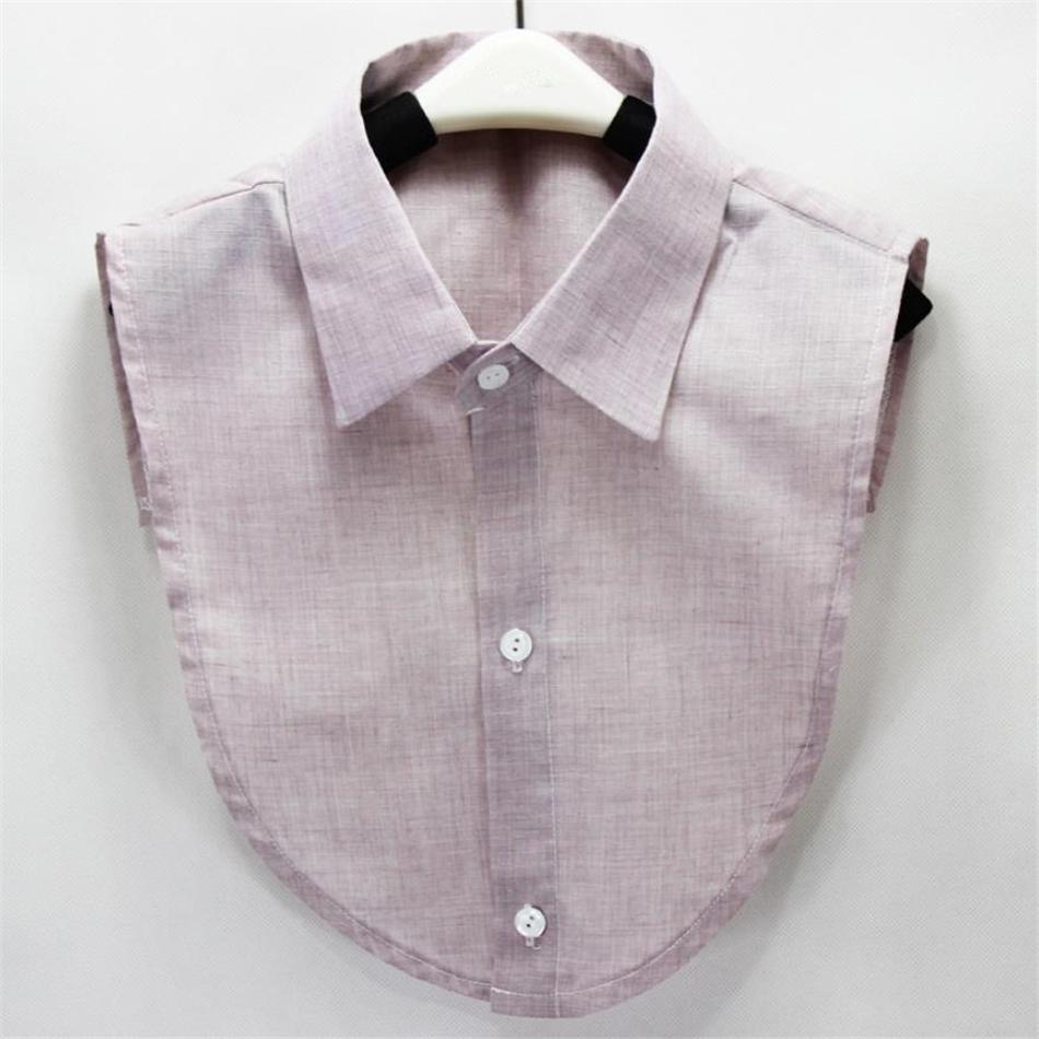 SHOWERSMILE Рубашка с ложным воротником Хлопковая рубашка Мужская Женская Съемный воротник Мужской лацкан Ложный воротник Синий Аксессуары для одежды