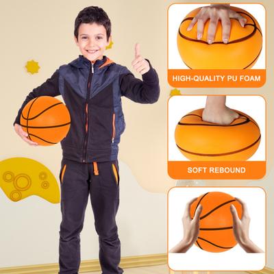 Бесшумный баскетбольный набор для дома Dribble Dream, бесшумный баскетбольный мяч, бесшумный пенопластовый мяч для занятий в помещении, легкий, отличный вариант подарка
