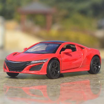 Форсаж JDM 2017 Honda Acura NSX Суперкар 5-дюймовая металлическая модель автомобиля литая под давлением и игрушечный автомобиль RMZ city 1:36 Подарки на День Рождения из сплава