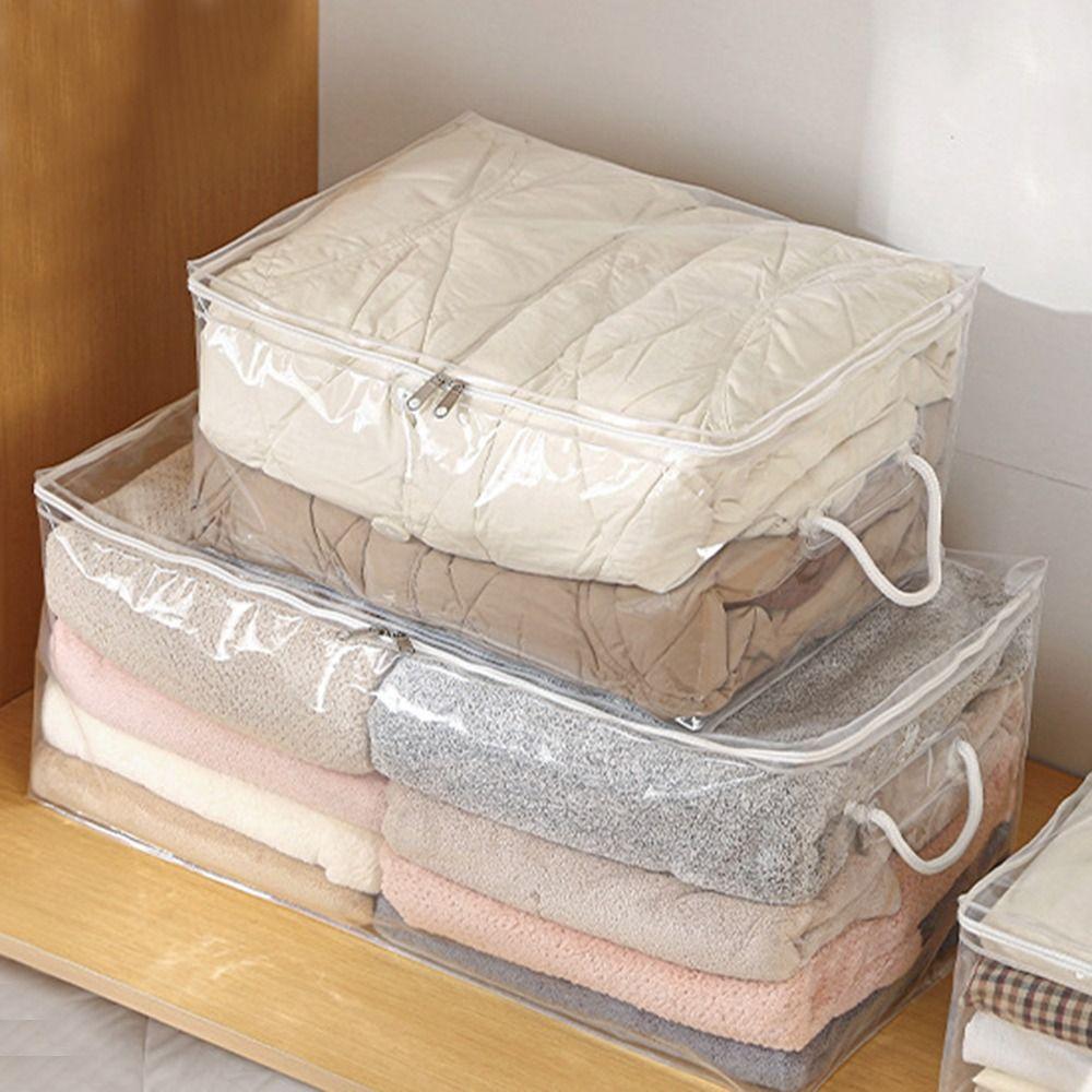 Transparent Clothes Storage Bag Large Capacity Clothes Storage Organiser  Travel