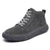 Classic Brand Men's Casual Shoes with Soft Soles Comfortable Sports Shoes Fashionable Winter Warmth Plush Men's Ankle Boots