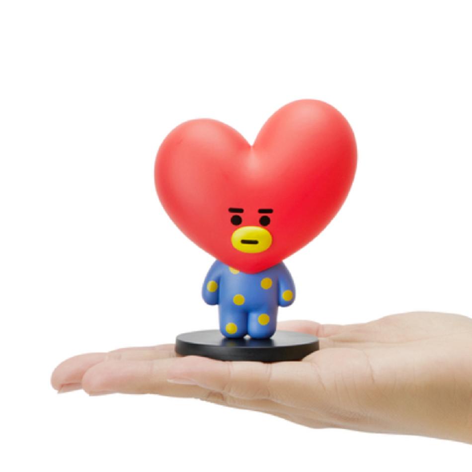 6 см 7 шт. Фигурка Корея Поп K-pop Мини Bt21 Tata Koya Модель Креативная Милая Украшение для торта Настольное Украшение Игрушка Подарки Детские DIY для детей Дружелюбная Развлекательная