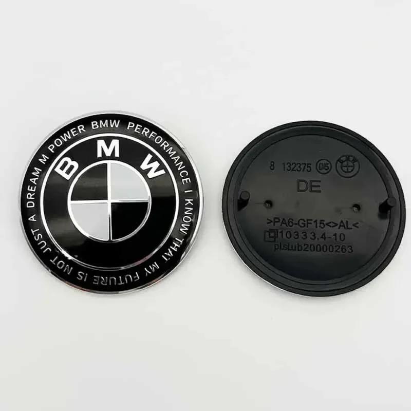 74мм/82мм логотип на капот автомобиля группы BMW BMW E36 E46 E53 E90 E60 E61 E93 E87 x1 X2 X3 x5 X6 F30F1Z3Z4X1 X5M2 M3M4 M8 логотип на багажник.