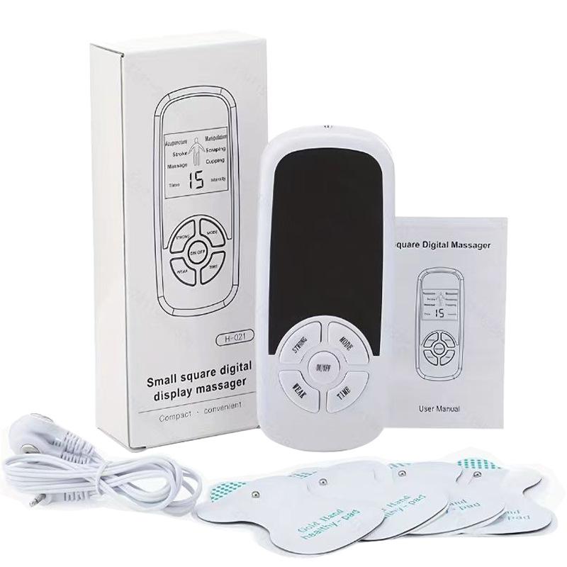 Физиотерапевтический прибор, многофункциональный массажер шейного отдела позвоночника, меридианный массажер, электротерапевтический прибор для талии, импульсный физиотерапевтический прибор