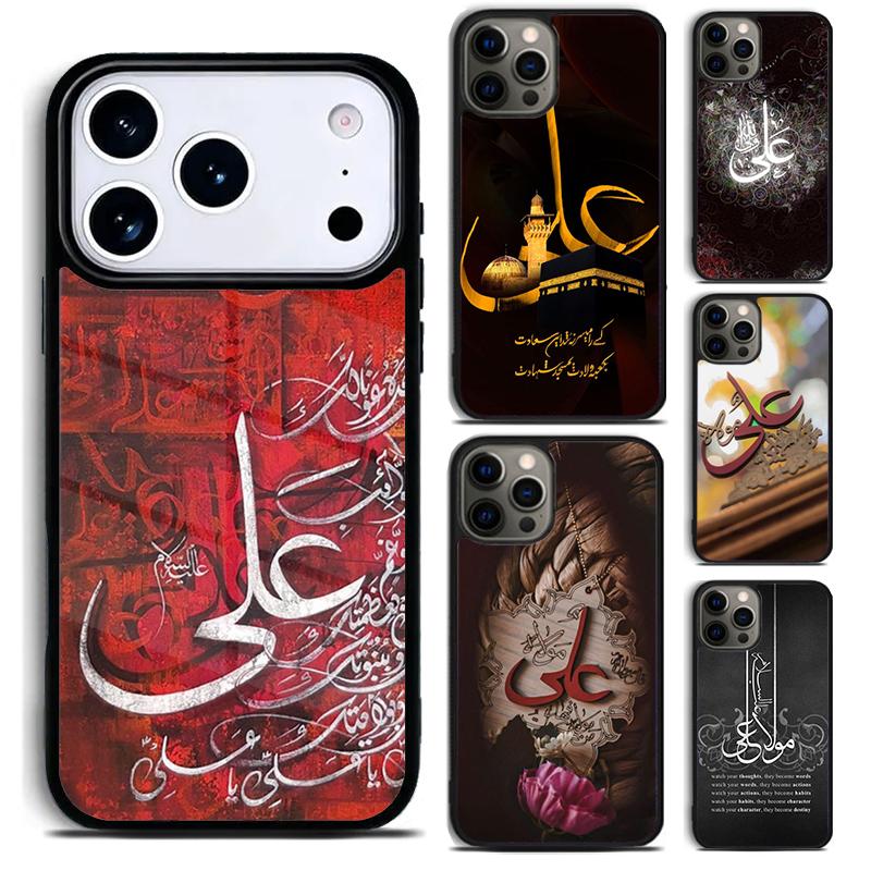 Святой чехол для телефона Имама Али из Мекки, исламский шиитский, для iPhone 17 16 15 Pro Max Air 14 13 12 11 Plus, противоударная крышка Capa