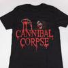Редкая футболка Cannibal Corpse с коротким рукавом H2005_16 Унисекс футболка
