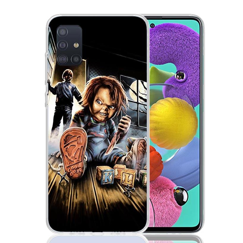 Чехол для телефона Chucky Child's Play для Samsung Galaxy A52 A32 A22 A12 A02S A50S A30S A51 A31 AA71 Note 20 Ultra 10 S10 Plus Galaxy A