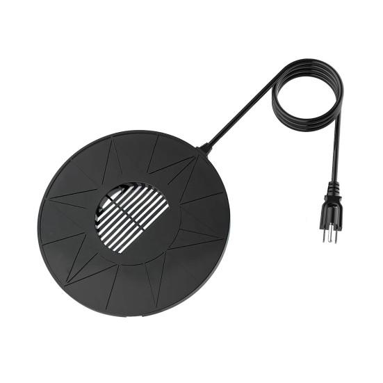 70 Вт Нагреватель для ванн для птиц, размораживатель для мелководных прудов, термостатически управляемый зимний уличный водонагреватель для перил балконов, ванн для птиц