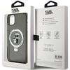 Karl Lagerfeld Klhmn61Hmrskck Iphone 11 / Xr 6.1 Czarny/Black Hardcase Ring Stand Karl&Choupettte Magsafe