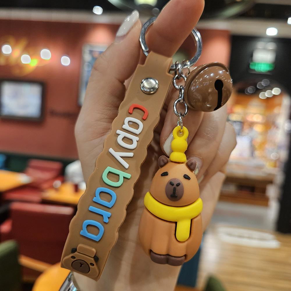 Cartoon Keychain Pendant, Wooden Stick Figure, Key Chain, Blind Box, Tide Play Pendant.