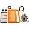 Carburetor Kit Concrete Cut-Off Saw Optimal Engine Performance Compatible With TS410 Carburetor For Concrete Cutting Fuel Filter