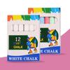 Children's Dustless Chalk & Drawing Board Set: Colored & White Chalk for Home or School Use