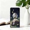 G-Genshin N-Nahida I-Impact-ngi-es Phone Case Black Silicone Soft For Samsung Galaxy A73,A72,A71,A70,A53,A52,A51