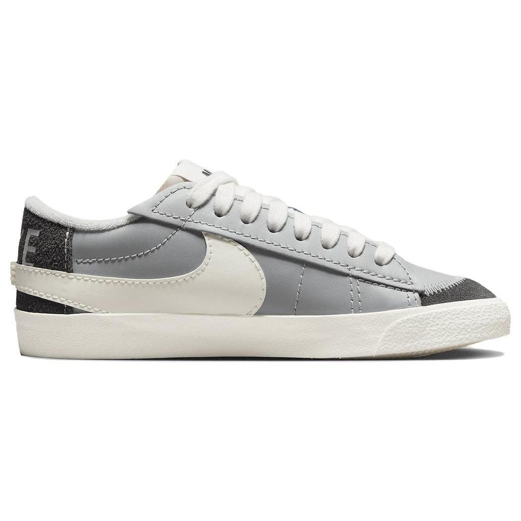 Nike Кроссовки унисекс Blazer Low 77 Jumbo SE Smoke Grey Светло-Дымчато-Серый Photon-Dust Антрацит FJ5467-077