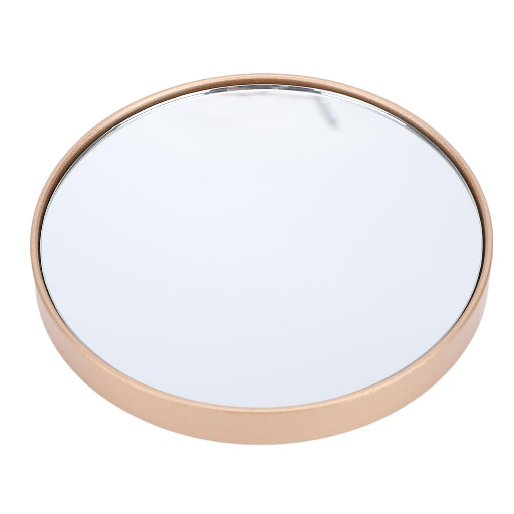 30x Magnifying Vanity Mirror Non Slip Waterproofing Suction Cup 8.8cm Magnified Makeup Mirror for Home Travel