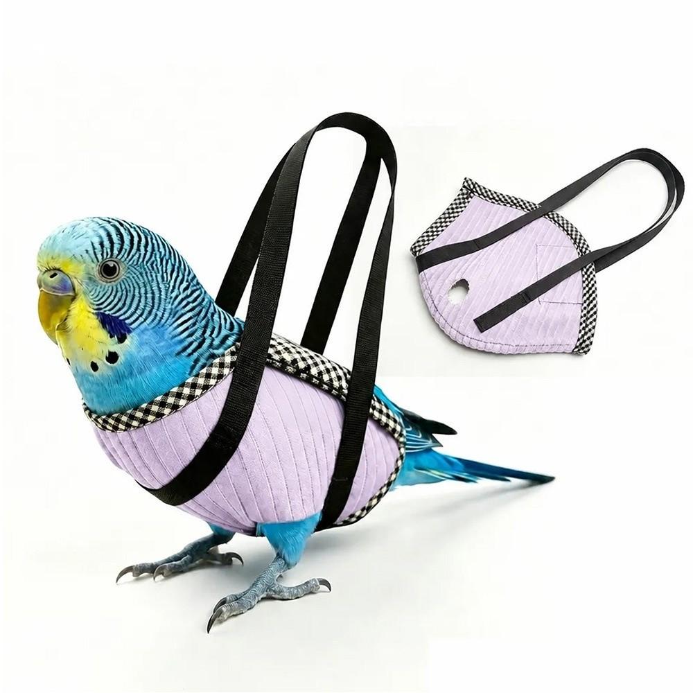 Anti Escape Bird Bag Breathable Bird Travel Bag New Parrot Vest Carrier Budgies