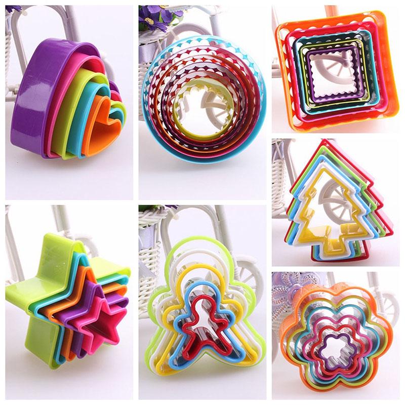 1 Set Cookie Cutter Cake Biscuit Mold DIY Cake Kitchen Cooking Baking Tools Cake Cookie Mold KTY