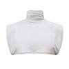New Womens Muslim Modal Fake False Collar Islamic Hijab Extensions Turtleneck High Neck Cover Warmer Bright Solid Color Half Top
