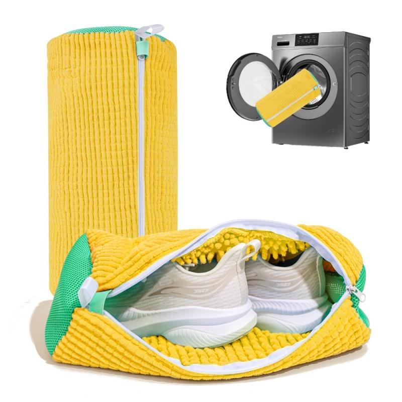 Reusable Shoe Cleaning Bags For Washer And Dryer Shoe Washer Laundry Bags Stain Cleaning Kit For Sneakers Tennis Shoes