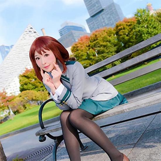 My Hero Academia Cosplay Hero Academia Costume Uraraka Ochako Yaoyorozu Momo Frogbuki Tsuyu Yuei High School Girls Uniform My Hero Academia Style