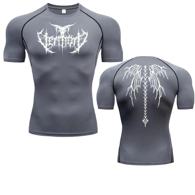 Men's Sports Short Sleeve Running T-shirt Top Effective Quick Drying Sweat Absorbent Comfortable Breathable Sweatshirt Elastic Top