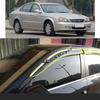 Для CHEVROLET EPICA 2003 2004 2005 2006 Стайлинг-наклейка на кузов автомобиля Пластиковые дефлекторы окон (ветровики) Защита от дождя/солнца Вентиляционные детали