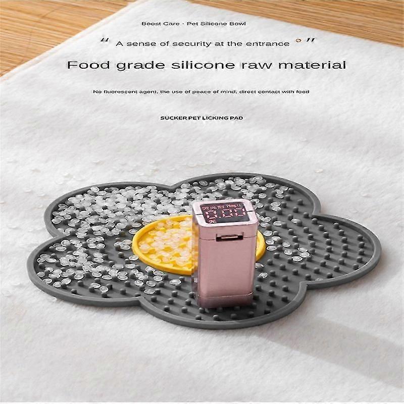 silicone lick mat for cats and dogs slow feeder
