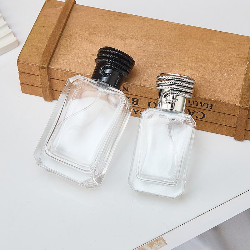 Clear Glass Perfume Spray Bottle for Cosmetic Samples