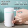 Colorful LED Air Humidifier with 420ml Capacity - USB-Powered Cool Mist & Aroma Oil Diffuser for Home & Office